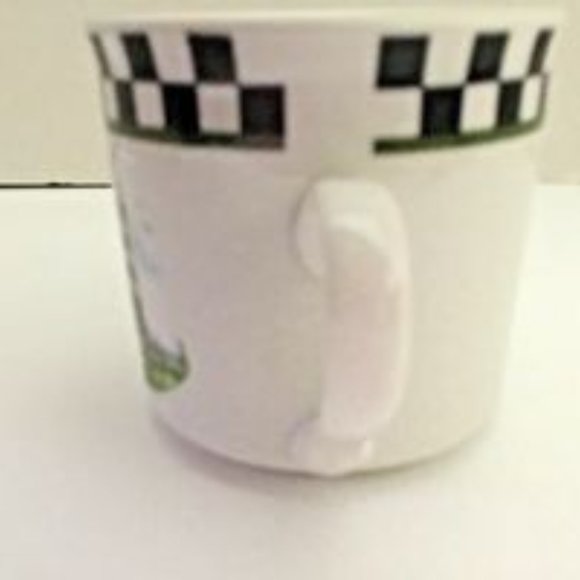 Vintage Alco Industries Lighthouse Coffee Cup Mug Checker Board Top AOILIG UGC - Picture 3 of 5